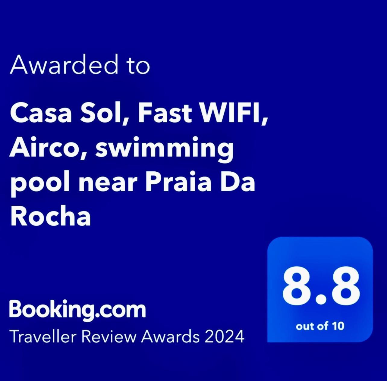 פורטימאו Casa Sol, Fast Wifi, Airco, Swimming Pool Near The Beach Praia Da Rocha מראה חיצוני תמונה